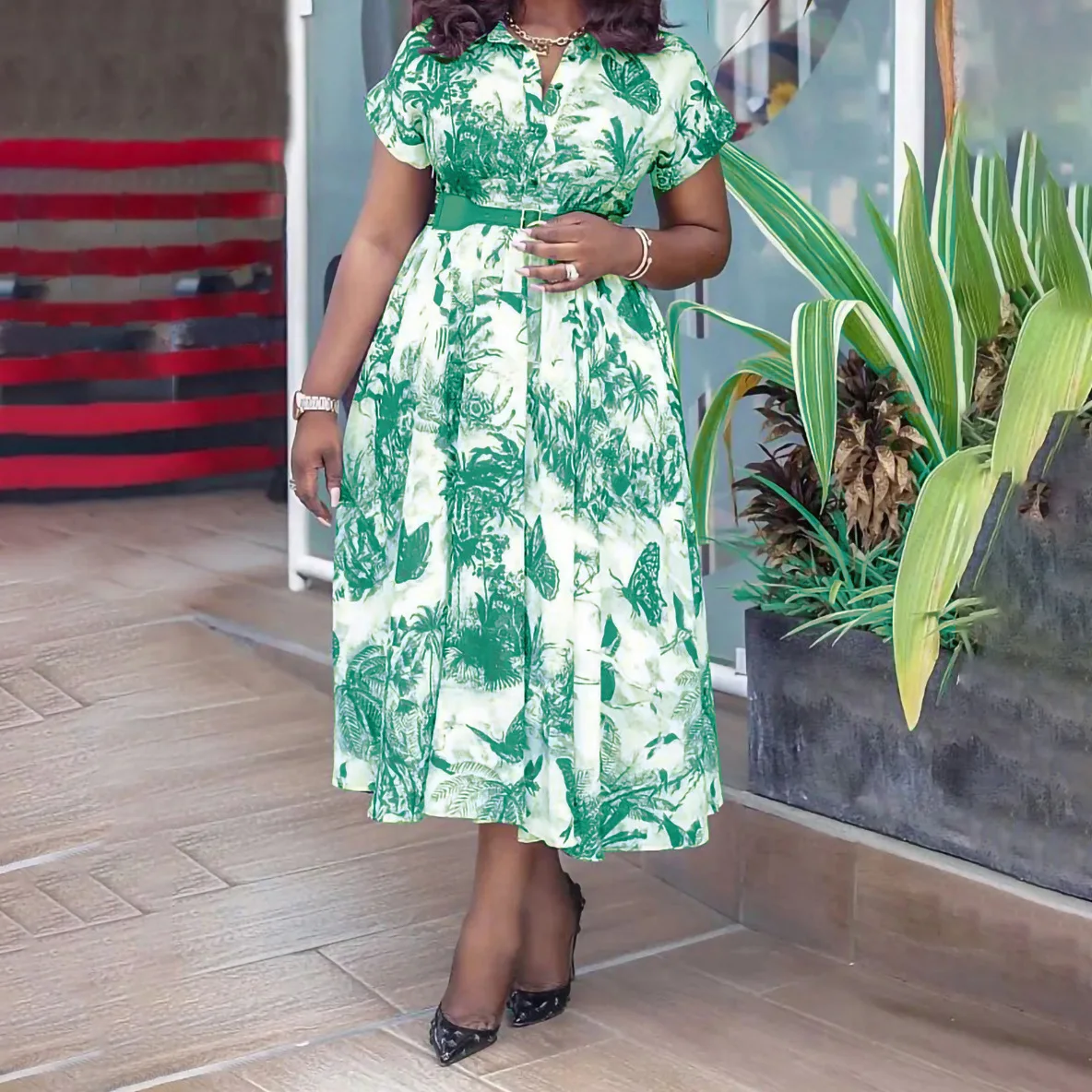 alibaba Wholesale African Midi Dresses African Print Dresses Africa Causal Daily A-line Dresses alibaba Wholesale African Midi Dresses African Print Dresses Africa Causal Daily A-line Dresses