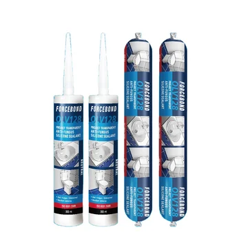 Promotion anti fungal caulk seal neutral silicone sealant 300ml for bathroom