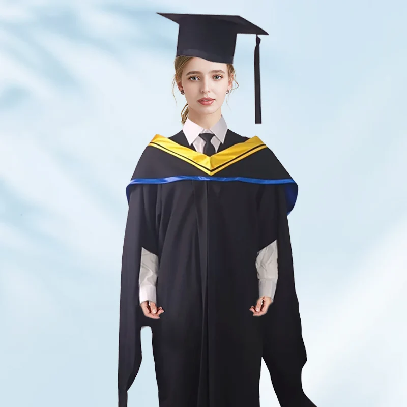 HKBU High Quality Bachelor's Sets - Graduation Dress HKBU High Quality Bachelor's Sets - Graduation Dress