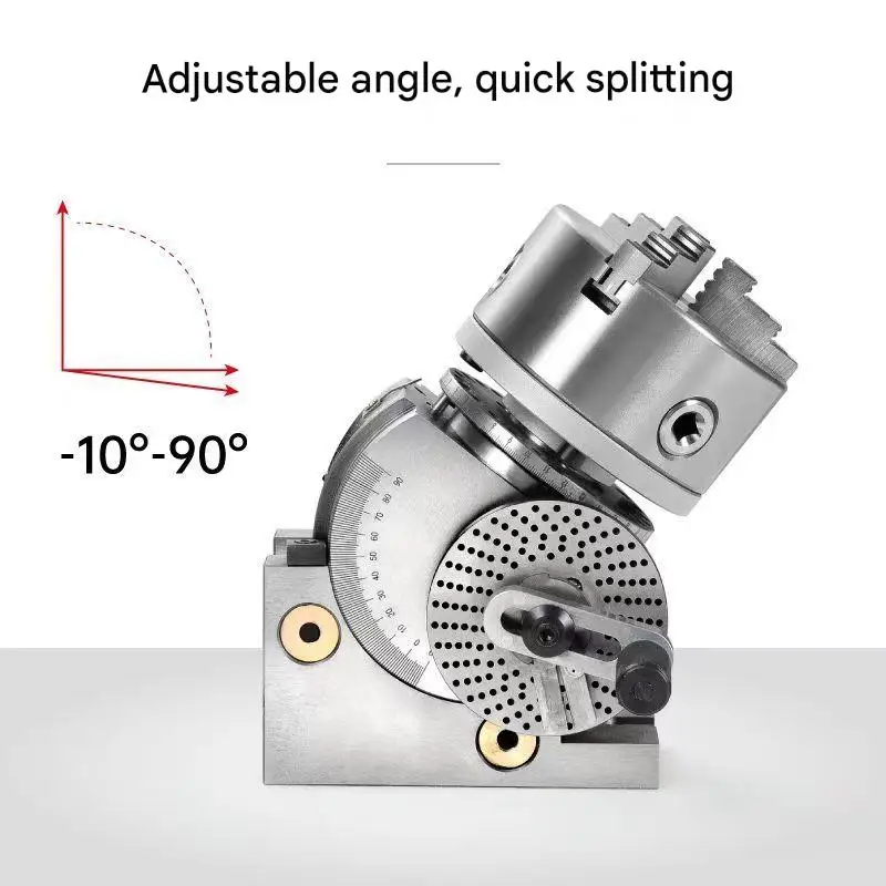 分割・１ ユニバーサルインデックス分割ヘッド125mmチャック