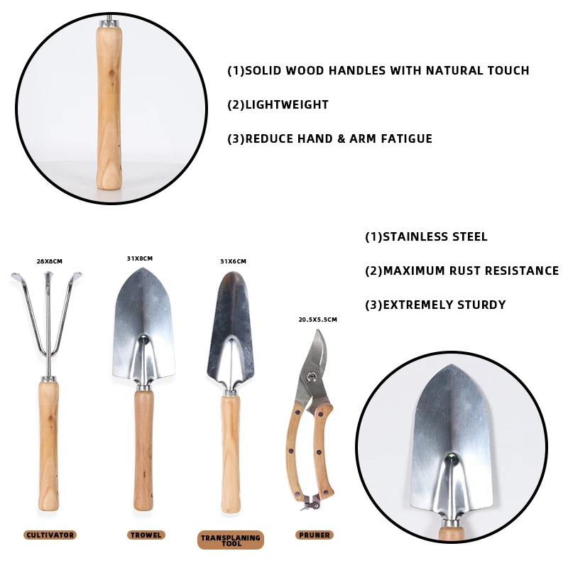 Changrong Custom Best 8 Piece Outdoor Large Durable Hand Garden Storage