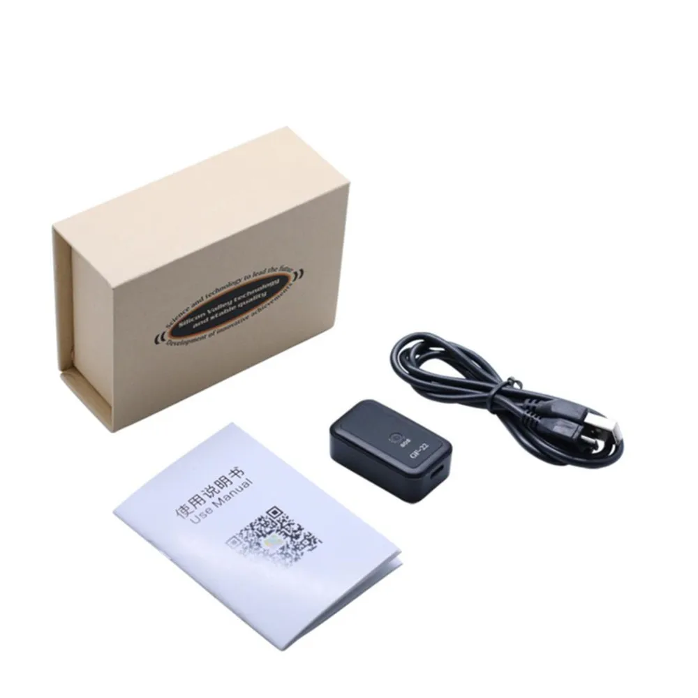GF22 Car Driving Record Anti-Lost Child Safety Anti-Lost Device Accessories Black GPS Tracker Device - Image 6