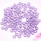 Cubic Zirconia round shape double checker Stones For decoration