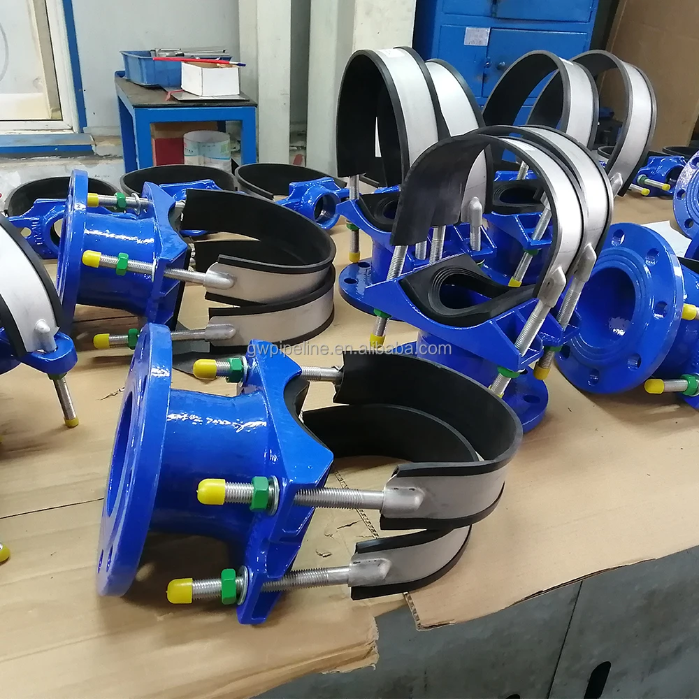 Stainless Steel Flanged Tapping Saddle With Pn16 Flange Outlet Buy