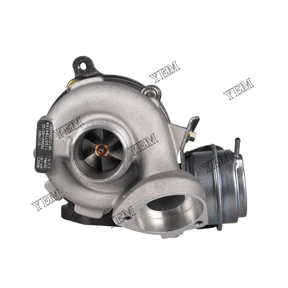 Excavator Accessories NEW GT1749V Turbo Charger 750431-5013S for BMW E46 320D X3 2.0L E83 E83N M47TU