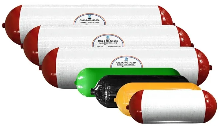 Iso 11119 Iso 11439 Cng-2 406-200l Type 2 Cng Cylinder Cng Gas Cylinder ...