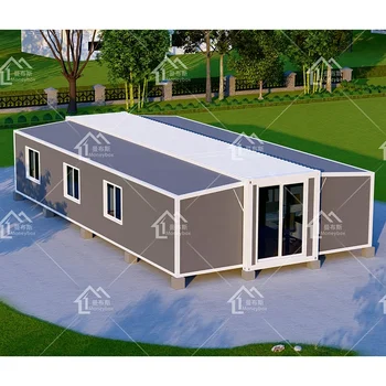 One bedroom one bathroom 40ft container house floor plan