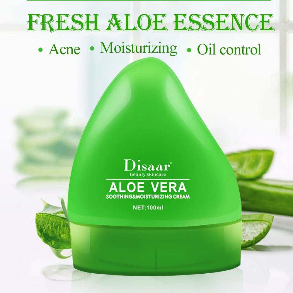 Disaar Strong Anti Redness Oil Control Aloe Vera Moisturizing Whitening  Face Aloe Vera Cream