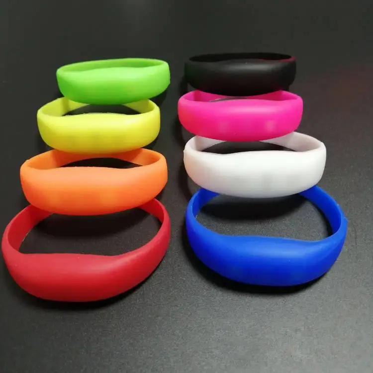 Sound Activated Flashing Led Wristband For Events Rave Party Silicone