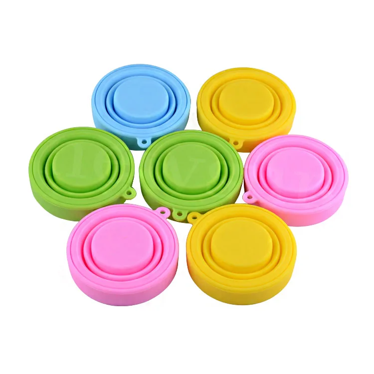 Portable Folding Silicone Drinking Retractable Collapsible Camping ...