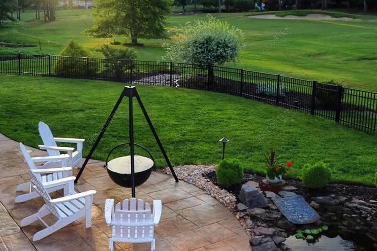 Extra Large Cauldron Fire Pit With Tripod Stand Trade Assurance Fire