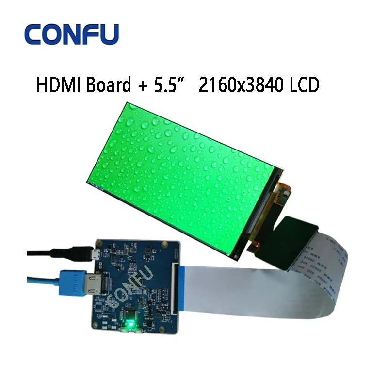 Bule falanks nå Wholesale HDMII to MIPI DSI Driver Board 5.5 inch 4K 3840*2160 Sharp AUO  BOE LCD 60Hz Display for 3D Resin Printer Raspberry Pi 34 China From  m.alibaba.com