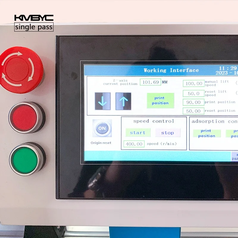 Byc168-z1 Full Color Digital Inkjet Printing Machine For Paper