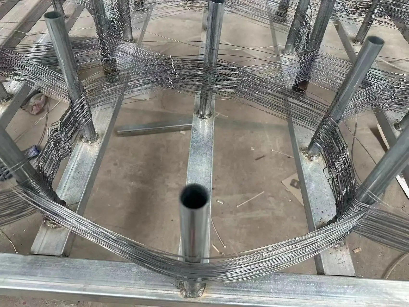 Invisible Drone Net Fence Wire Obstacle Low Visibility Mesh Tank Security Tanks Winding Net