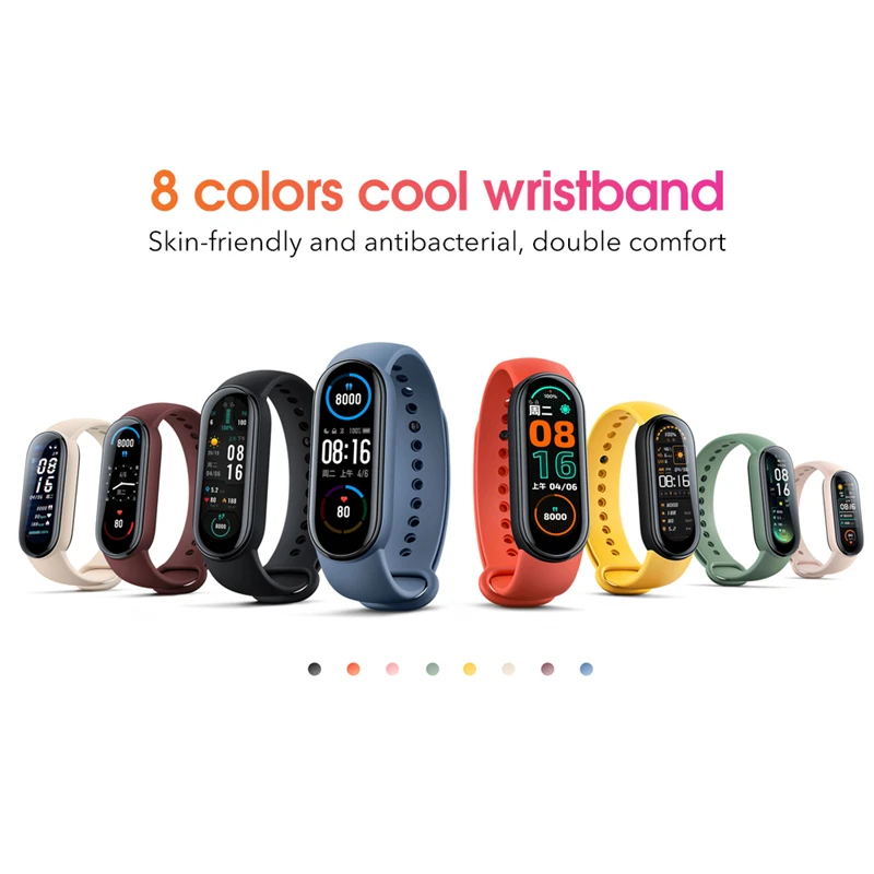 mi band 6 skins