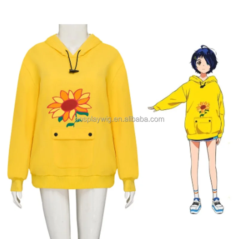 Sudadera jaune Ohto Ai Wonder Egg Priority | Enjouet