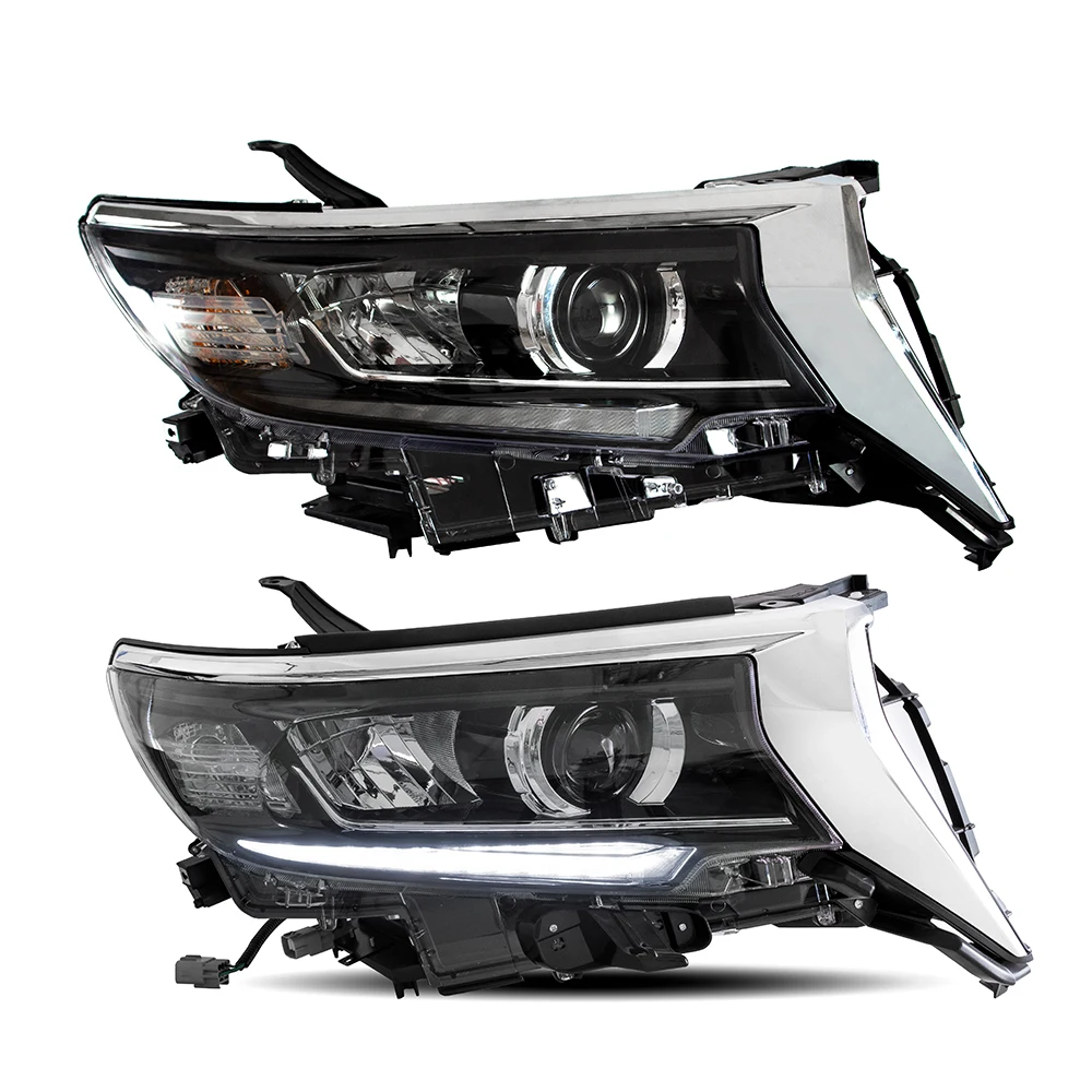 Vland LED Headlight Car Front Lamp Assembly Car Accessories Headlights Auto Light System for Toyota Prado supplier