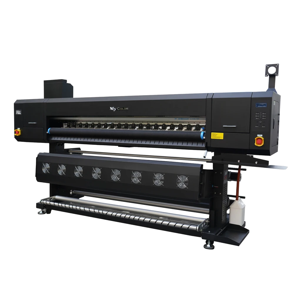 1.9m 12 I3200 Printhead Large Format Textile Sublimation Machine