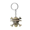 Llavero de bronce antiguo