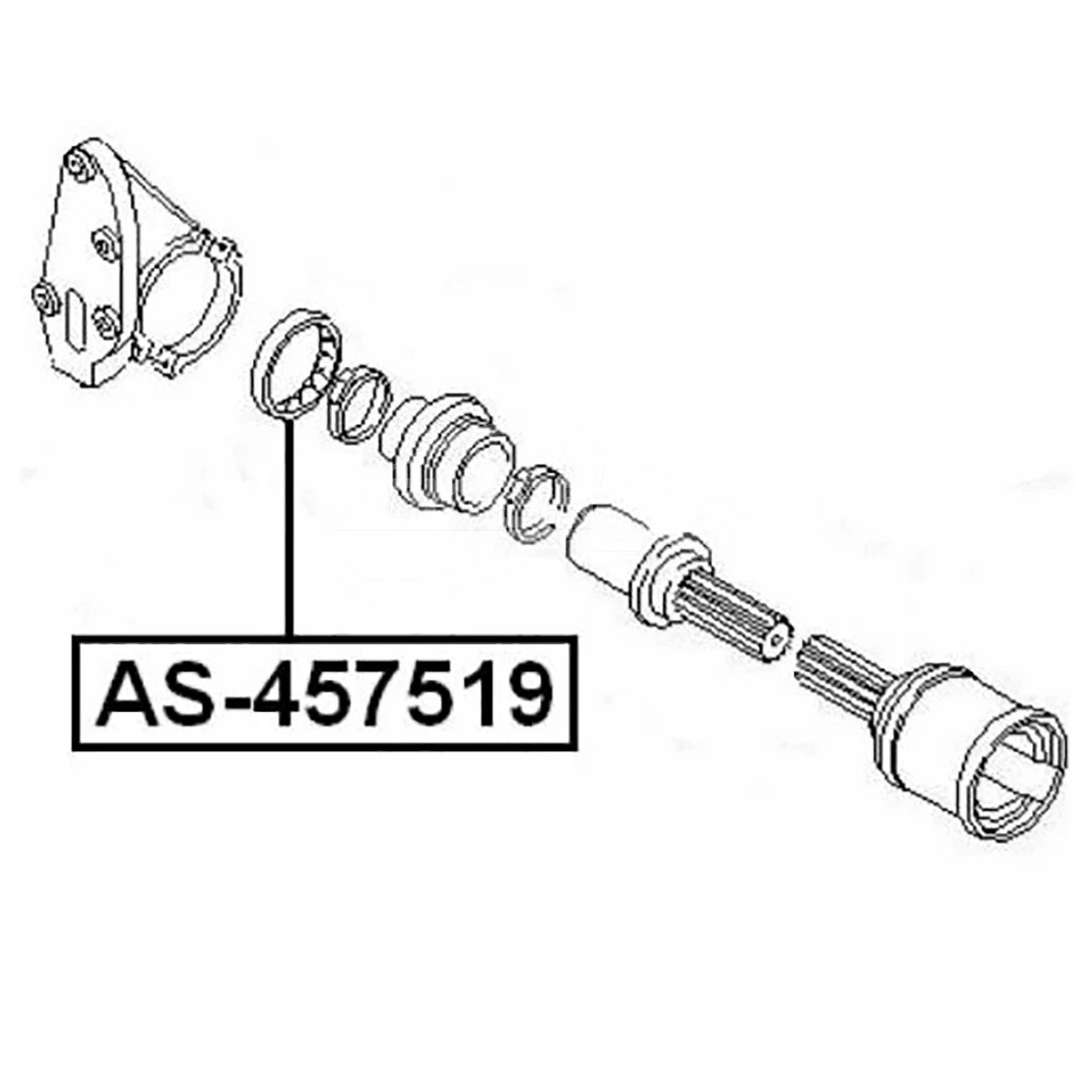 AV613C083AA 97AG3C083AD EV613C083BA BE8Z3K093A Bearing Drive Shaft Cen... — 2