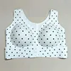 White polka dots