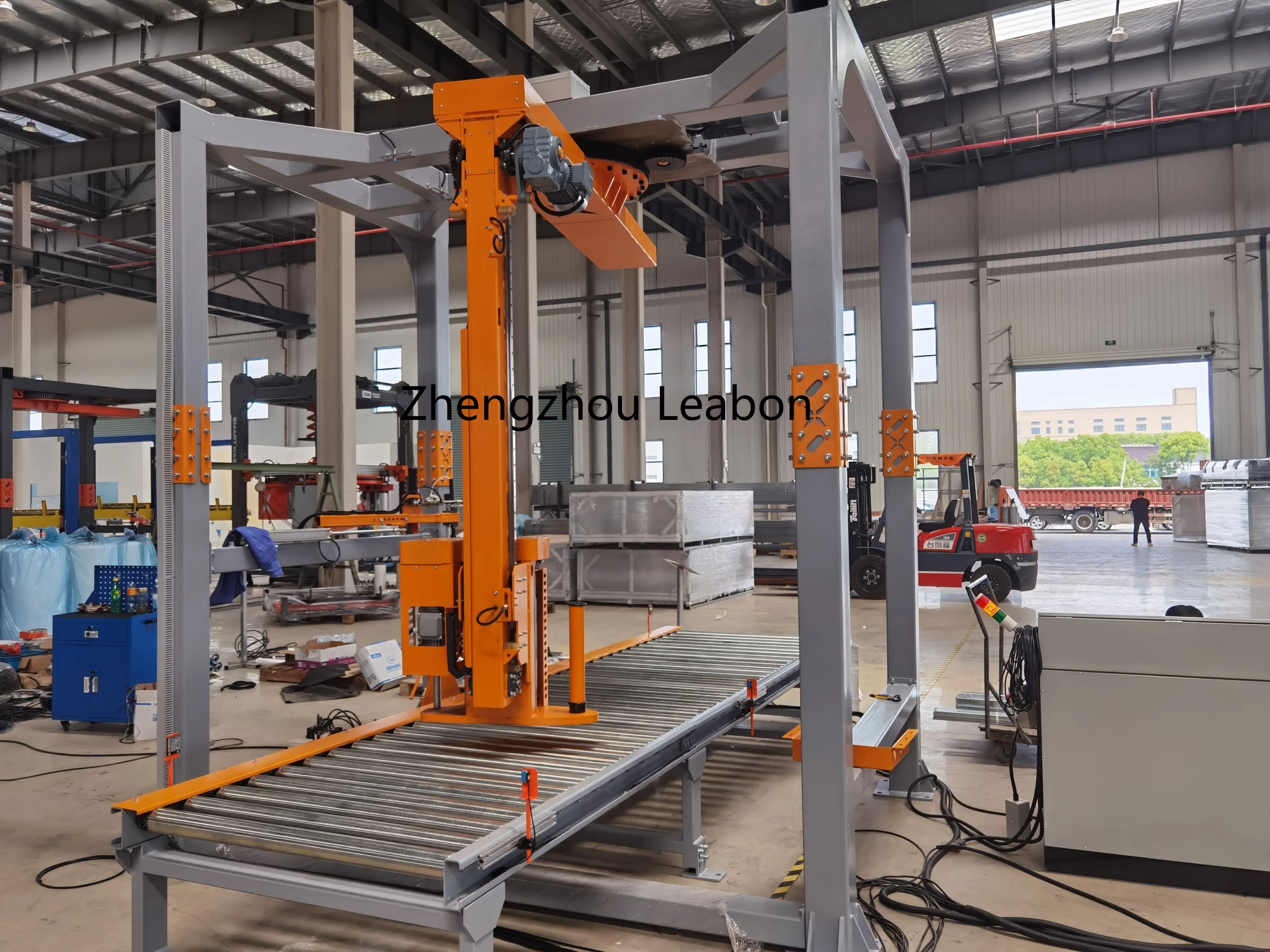 Rotary Arm Pallet Stretch Wrapping Machine Fully Automatic Pallet Stretch Wrapping Machine Buy