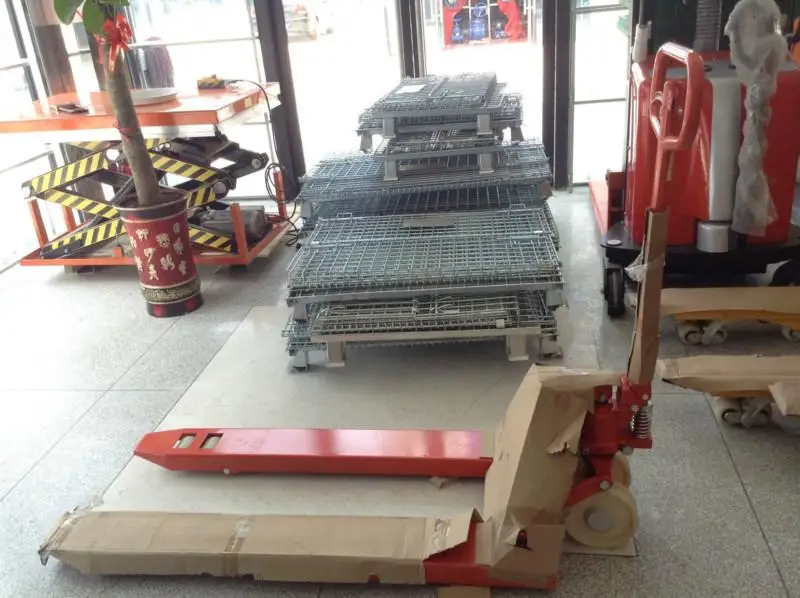 High-Quality 2 Ton Hand Pallet Jack. 5000Kg Eagle 55 Electric, Li-Ion Battery. Trolley Truck