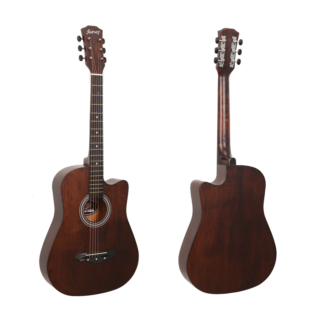 Manufacture Acoustic Guitars China 6 String 38 Inch Acoustic Guitar For