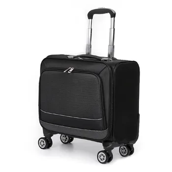 Flyer Board Carry-on Suitcase Under Seat Wheeled Polyester Small Flight ...