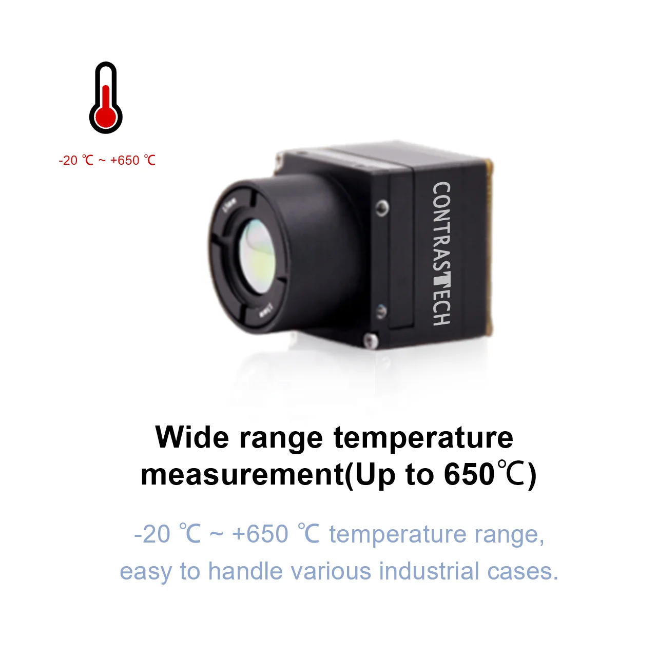 High Resolution 1280x1024 Temp.Measurement 12um 50fps 25fps Uncooled VOx Flir Thermal Imaging Night Vision LWIR Camera for Drone