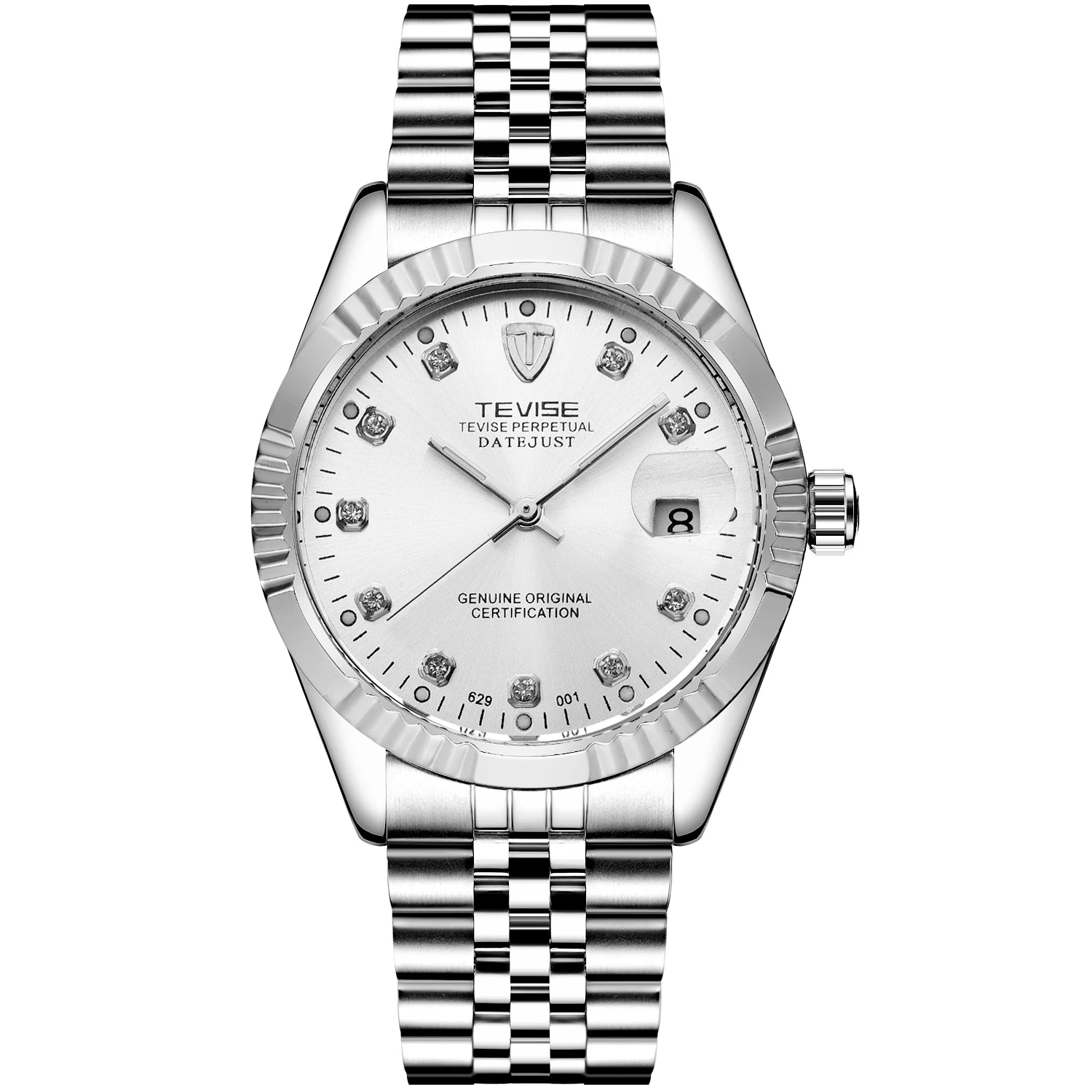 TEVISE OEM ODM Automatic Watch Date Customized Watches Classic Mechanical Watches for Men