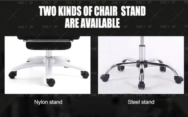 ergonomic mesh office chairs with headrest and footrest modern office chair office chair ergonomic Door to door price