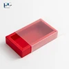 Red paperboard frosted sleeve