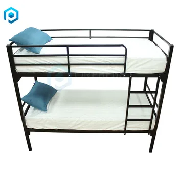 bedroom cheap platform bunker frame Camping fold bed frame iron Twin Metal double loft kids steel bed