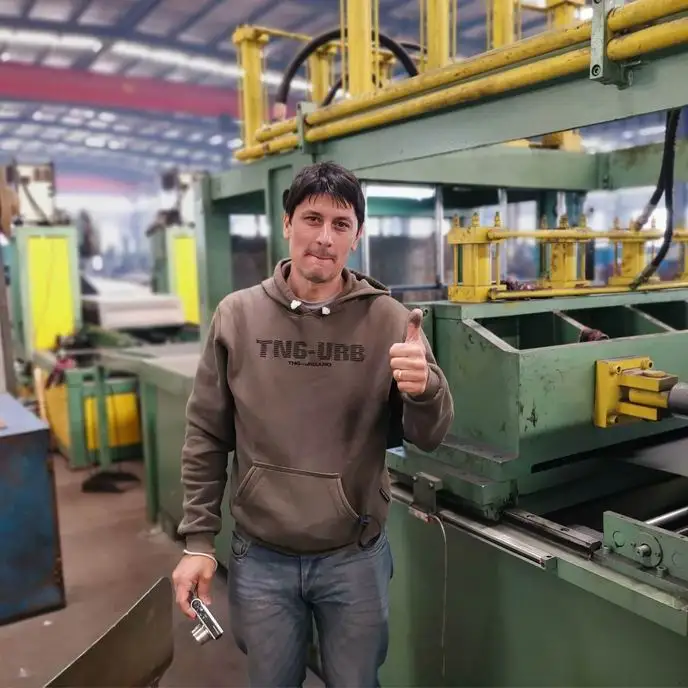 Transformer tank Corrugated Fins Forming Machine Automatic Corrugated Fins Making Machine for Oil Transformer