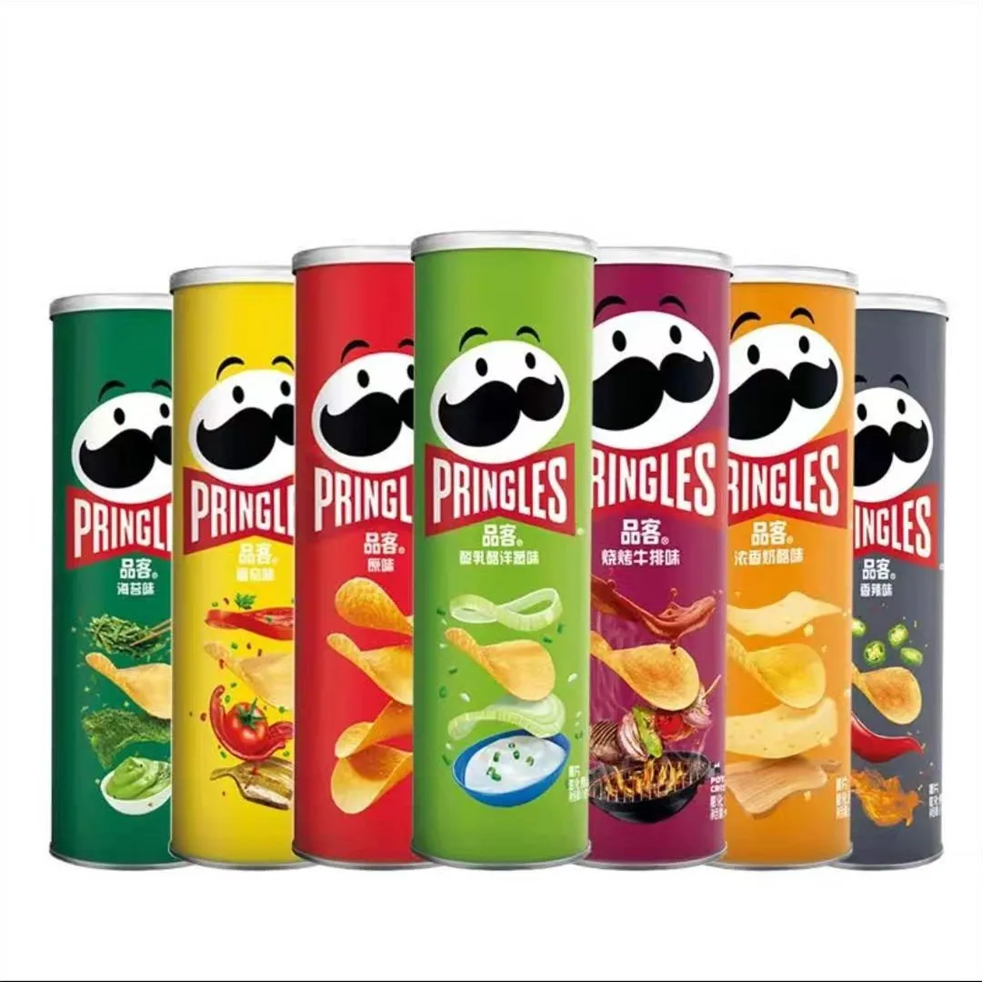 110g Exotic Snack Potato Chips Canned Puffed Food Snacks Chips - Buy ...