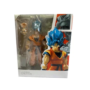 Goku - Blue Hair Super Saiyan Postcard for Sale by animelovah