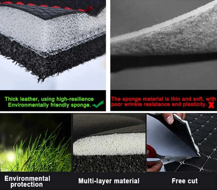 Muchkey Customized Waterproof Car Mats For Chrysler C3 20152019 Luxury