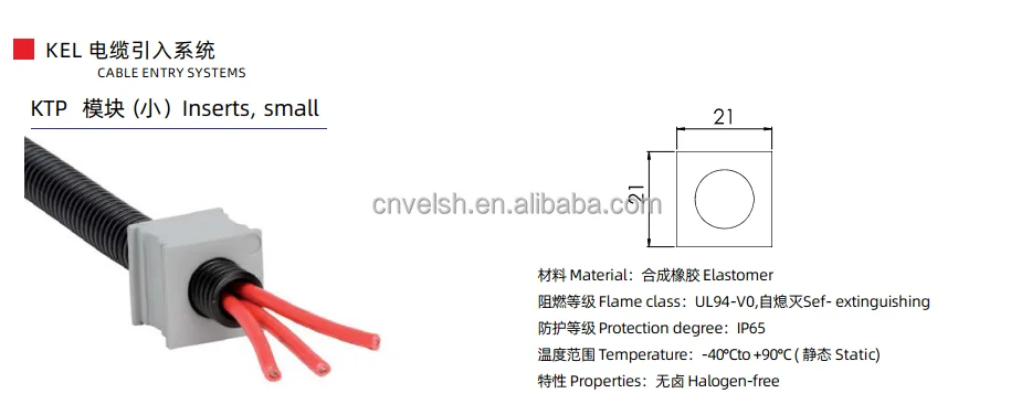 Epdm Stainless Steel Isolation Frame Cable Entry Plate Mct Cable Sealing Module Buy Multi