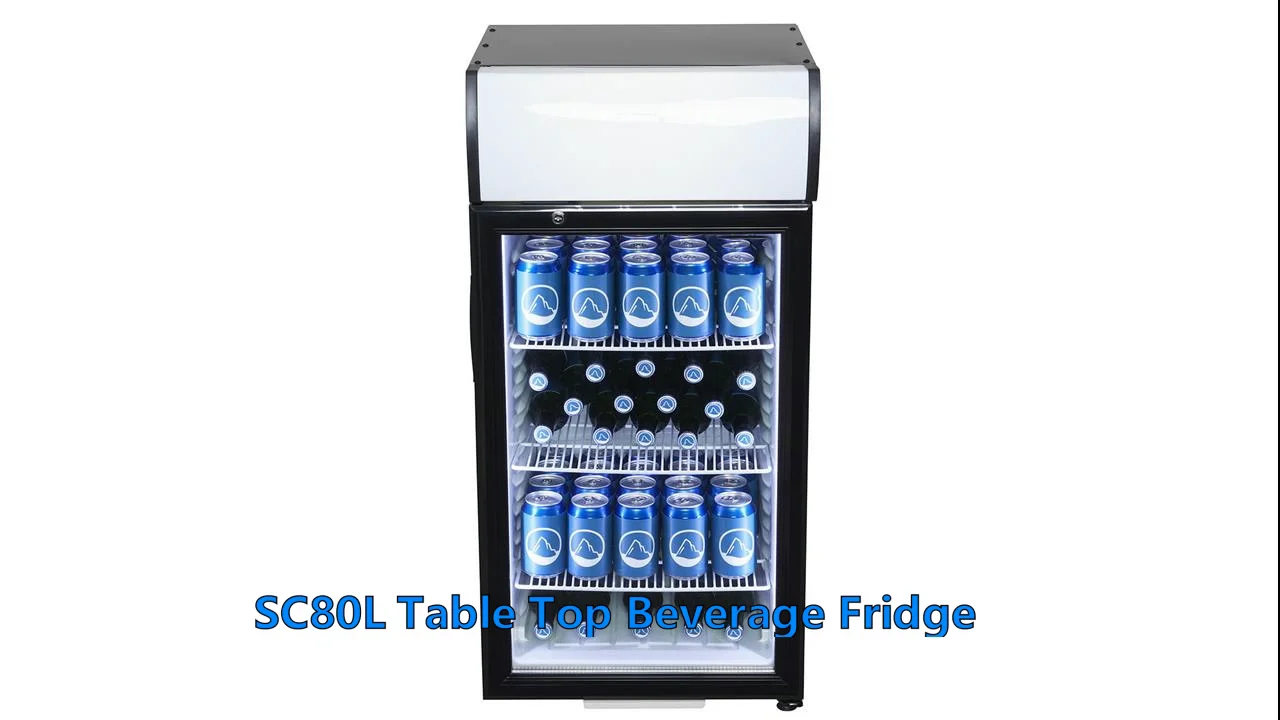Red Bull Fridge - Energy Drink Display Cooler with Logo