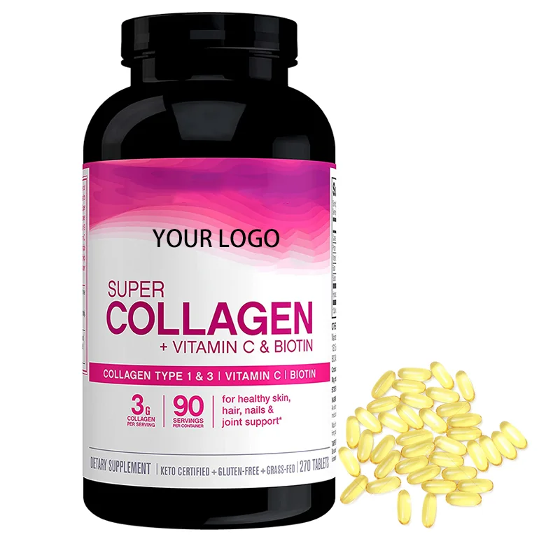 Wholesale Collagen Supplements For Younger Looking Face Skin Whitening