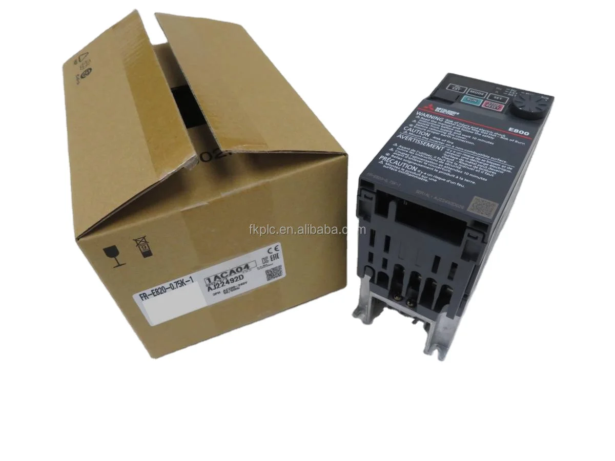 Mitsubishi Inverter FR-E820-0.75K-1 - 0.75KW New & Stock