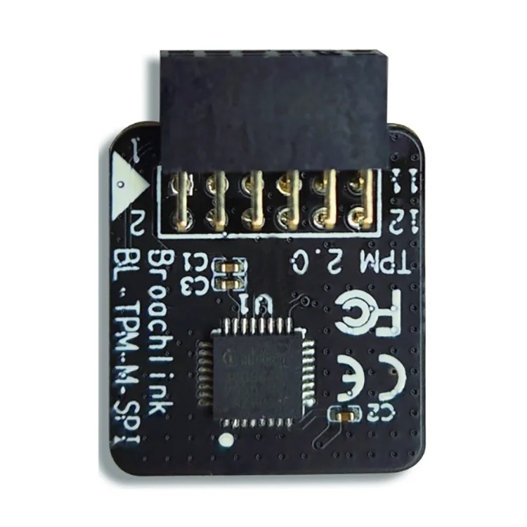 Bl-tpm-m-spi Msi 12 Pin Spi Interface Trusted Platform Module Tpm 2.0 ...