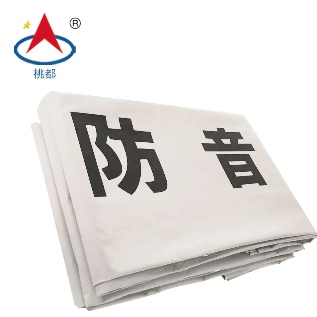 Grey Fireproof PVC Sound Barrier Sheet for Ladder & Scaffolding Safety Noise Barrier in Japan Singapore Market