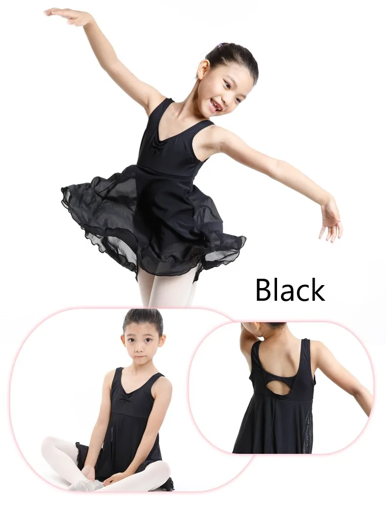 Wholesaler Jw Girls Training Dancewear Dance Ballet Gymnastic Leotard Ballet Leotard With Skirt