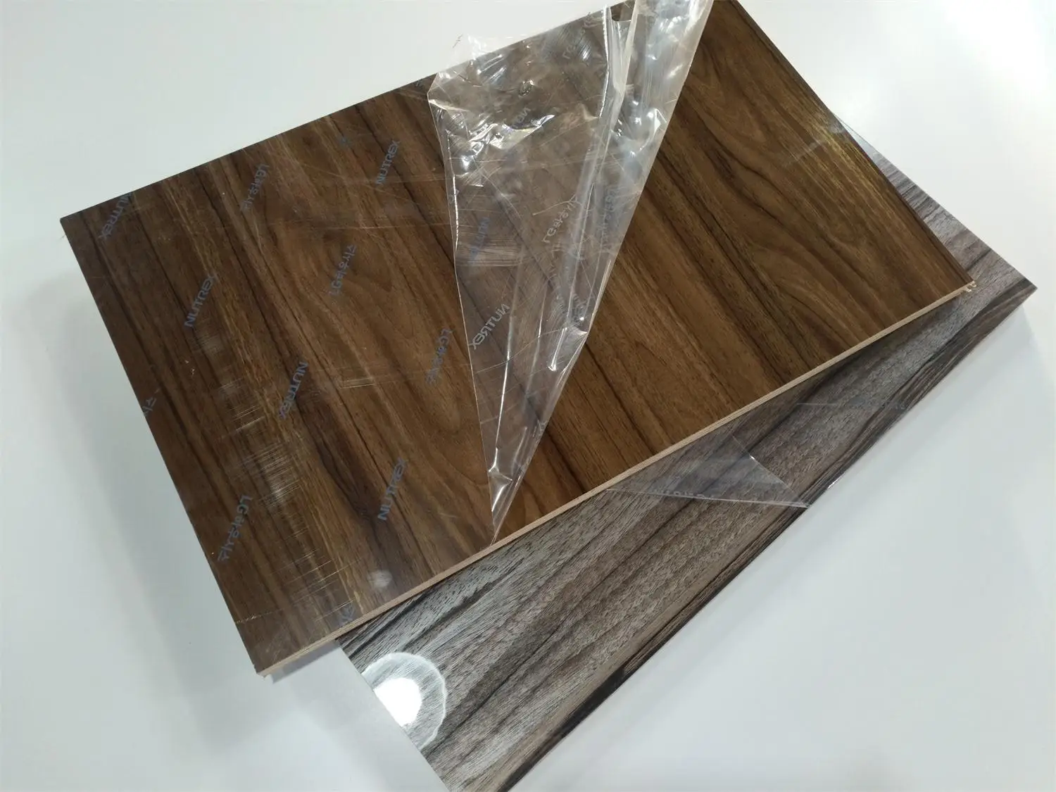 High Gloss Mdf Gloss Wood Grain PET Mdf Board for Home Furniture