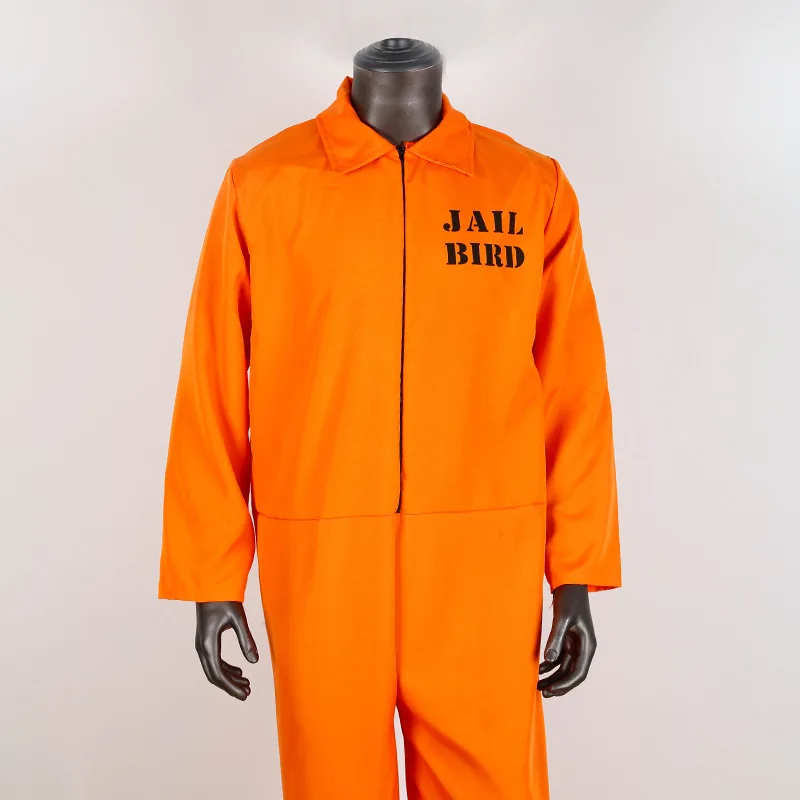 Amscan Jailbird Con Herren Kostüm - Gefängnis-Outfit Mit Nummer, Hose & Mütze, Polyester