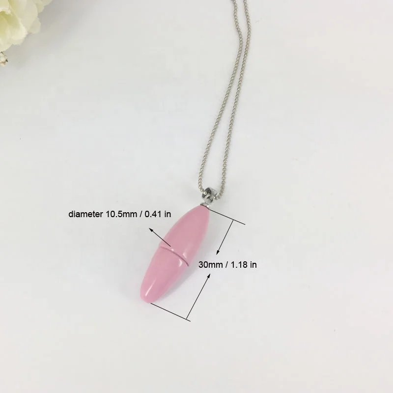 ACMECN Mini Necklace Metal Dip Ink Pen Pocket Size 3cm With Strip for Jewellery Pendant Dip Fountain Calligraphy Pen