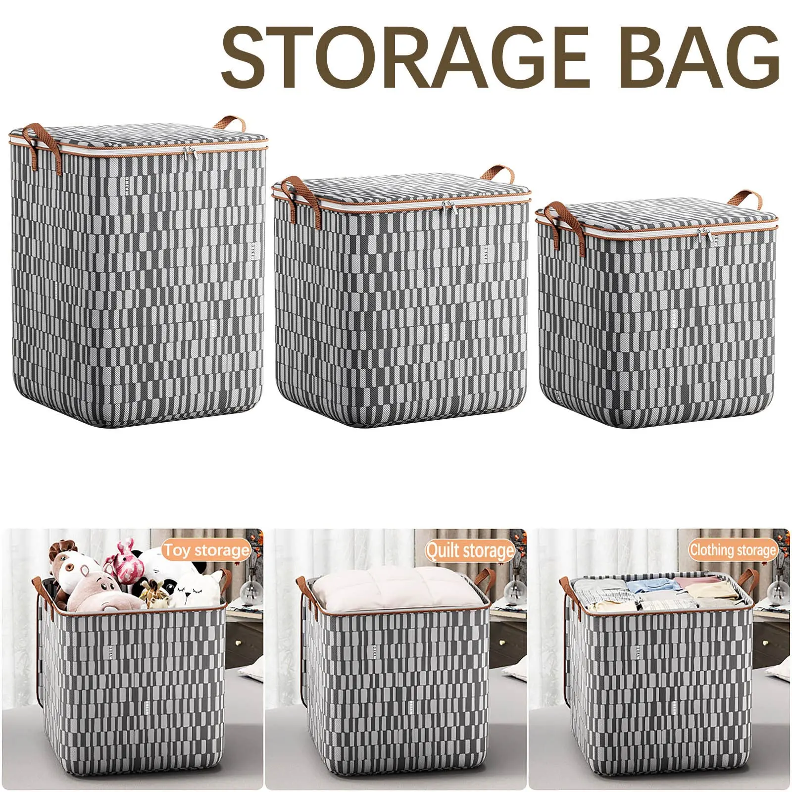 Wholesale Extra Large Foldable Blanket Fabric Clothes Storage Bag ...