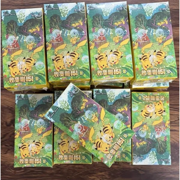 Pokmon TCG 151 Japanese Booster Box Complete Kanto Series Pokmon Tcg 151  With Rare Holo Special Art Parallel Cards Wholesale| Alibaba.com